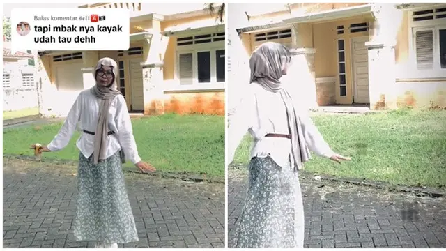 Viral Wanita Ini Tak Sengaja Rekam Penampakan Saat Cek Outfit, Bikin Merinding