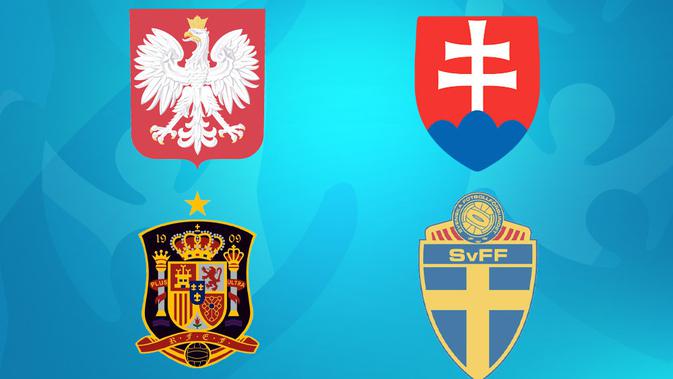Profil Grup E Euro 2020 (Euro 2021) - Piala Eropa Bola.com
