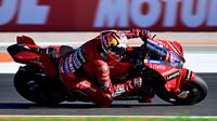 Jack Miller, pembalap Ducati Lenovo menjadi yang tercepat di FP3 MotoGP Valencia (AFP)