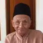 Mbah Harun, jamaah haji tertua asal Kecamatan Proppo, Pamekasan, Madura, Jawa Timur, pada musim Haji 2023. (Foto: @informasi haji via NU Online)