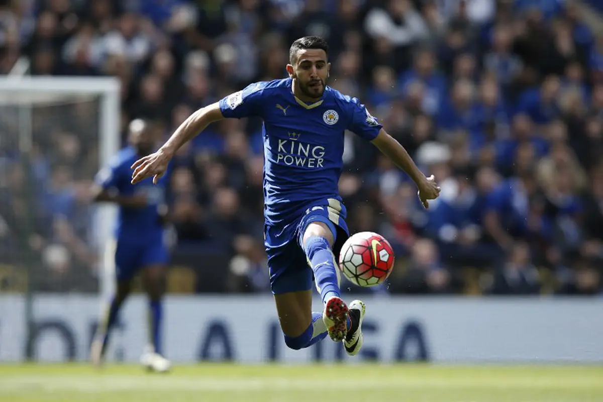 Gelandang Leicester City, Riyad Mahrez