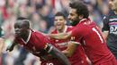 1. Sadio Mane (Southampton dan Liverpool) - 75 Gol. (AP/Martin Rickett)