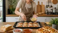 Cara Membuat Pizza Mini dari Kulit Roti Tawar yang Praktis, Lezat, dan Mudah Dibuat di Rumah