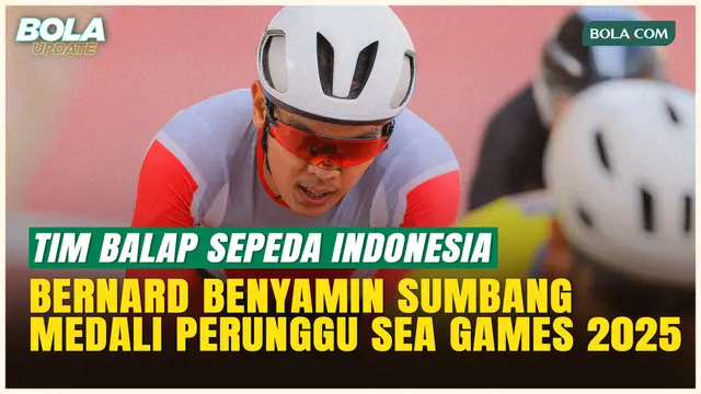 Tim Balap Sepeda Indonesia Harus Puas dengan Raihan Medali Perunggu SEA Games 2025