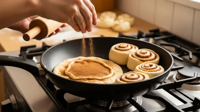 Resep Cinnamon Roll Teflon