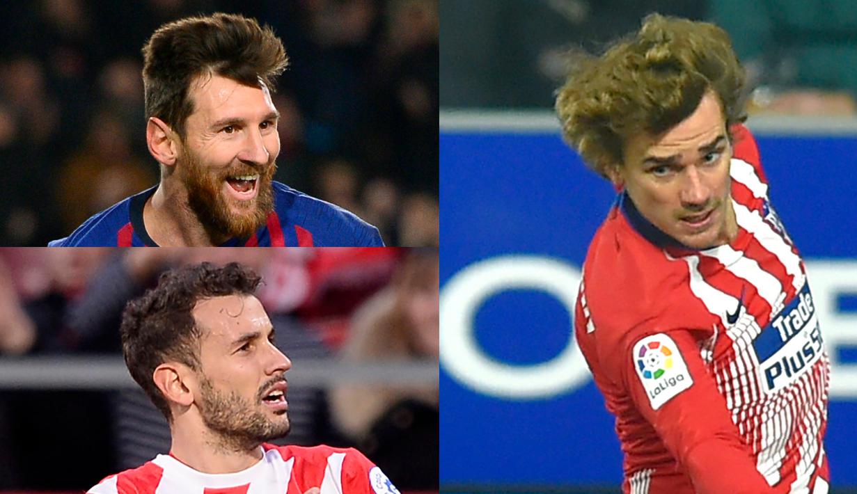 Tambahan satu gold an satu assist Lionel Messi ke gawang Leganes semakin menegaskan Lionel Messi sebagai pencetak gol terbanyak La Liga sejak awal musim. Saat ini Lionel Messi sudah mencetak 18 gol dan 10 assist. (Kolase Foto AFP)