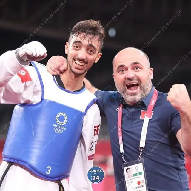 6 Potret Med Khalil Jendoubi Atlet Taekwondo Olimpiade yang Mirip Bruno Fernandes
