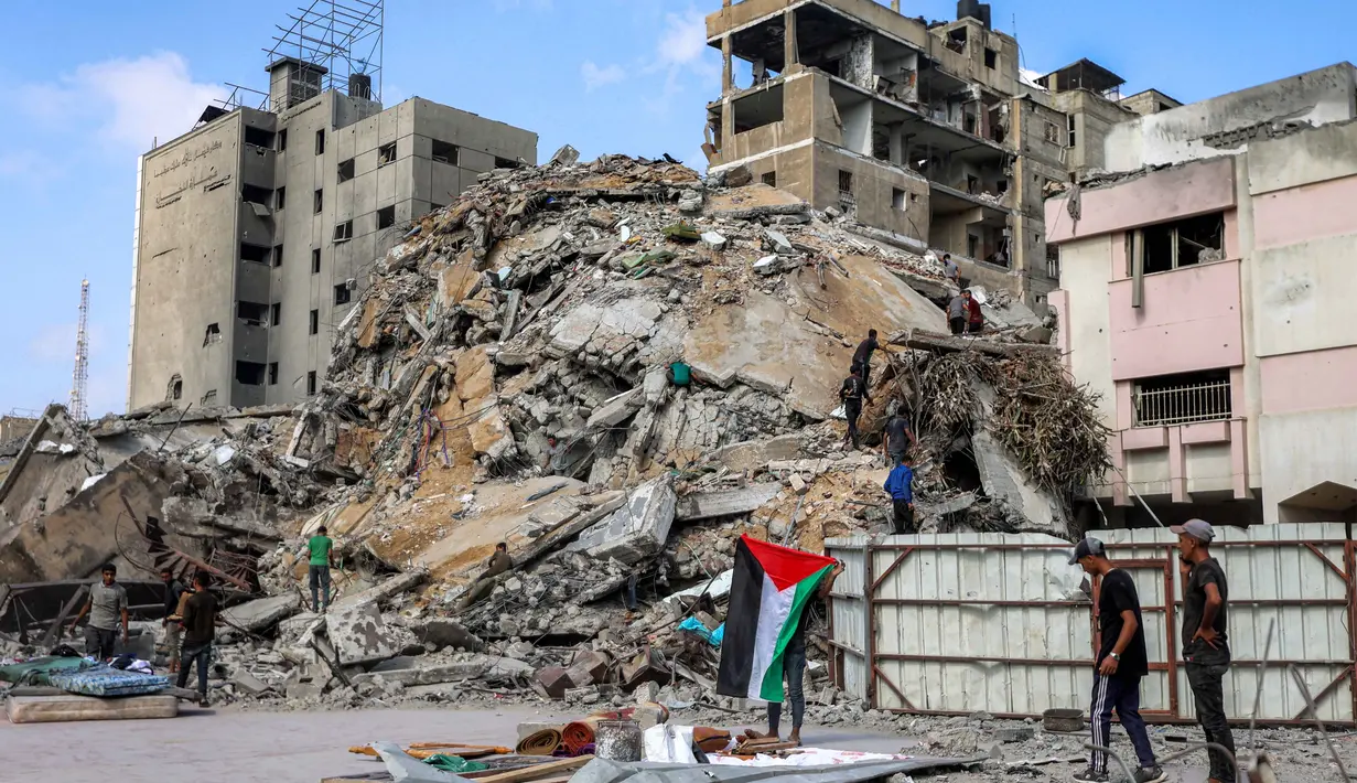 Untuk diketahui, serangan Israel ke Gaza sejak Oktober 2023 lalu telah menewaskan lebih dari 64.800 warga Palestina. (Omar AL-QATTAA/AFP)