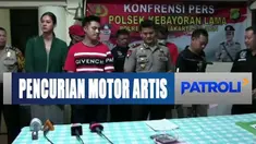 Tersangka melakukan pencurian saat bekerja sebagai petugas keamanan di rumah artis Baim Wong.