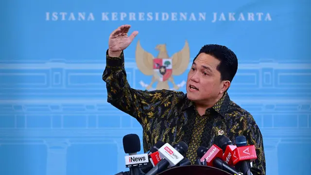 Menteri Pemuda dan Olahraga (Menpora) Erick Thohir usai menghadap Presiden Prabowo di Istana Negara. (Dok: Biro Pers)