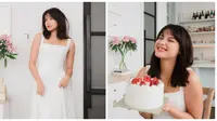 6 Potret Callista Arum Genap Berusia 21 Tahun, Memesona Pakai Dress Putih di Hari Ultah