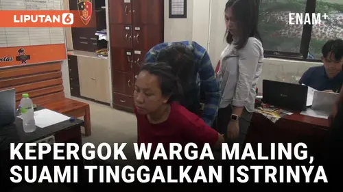 VIDEO: Pasutri Maling Kambing, Istri Ditinggal Usai Kepergok Warga