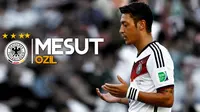 Ilustrasi Mesut Ozil (Liputan6.com/Sangaji)