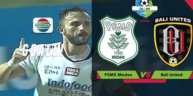 VIDEO: Gol Mengejutkan Spasojevic ke Gawang PSMS Medan