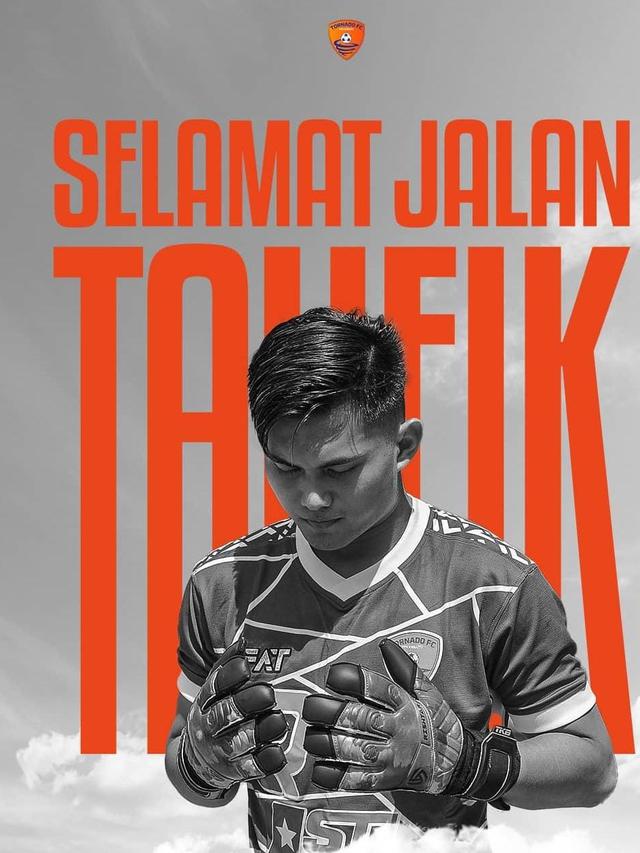Kiper Klub Liga 3 Tornado FC, Taufik Ramsyah