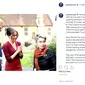 Pangeran Harry dan Meghan Markle saat menghadiri upacara pembukaan 10th Annual One Young World. (Screenshot Instagram @sussexroyal/https://www.instagram.com/p/B4CtjjRpLKa/Putu Elmira)