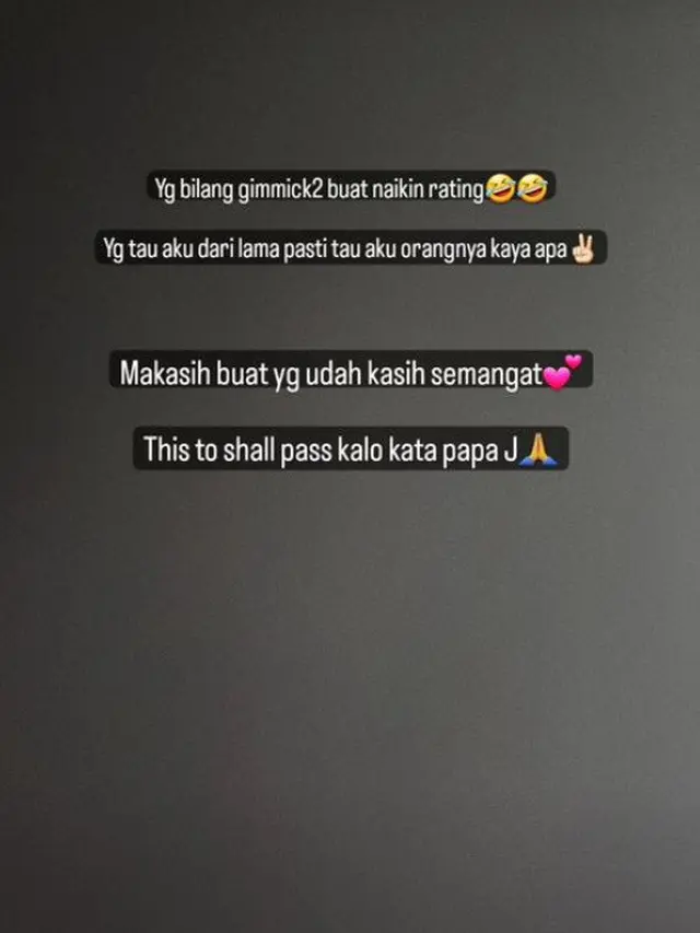Dahlia Poland tanggapi tuduhan buat gimmick untuk mendomplang rating sinetron Fandy Christian dengan isu perselingkuhan. (Foto: Instagram/dahliachr)