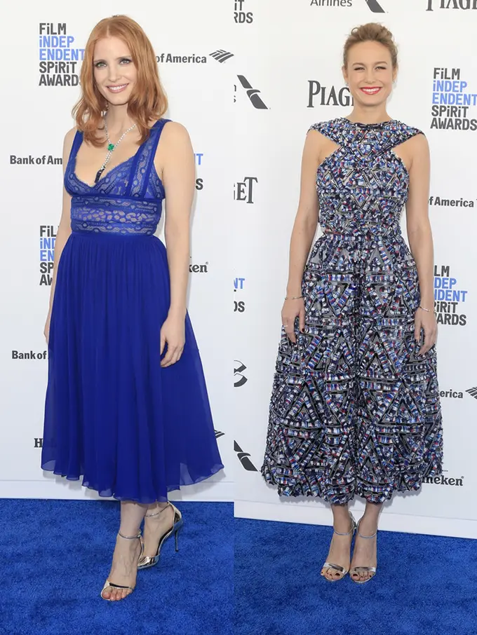 Jessica Chastain dan Brie Larson