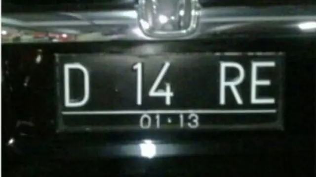 plat nomor