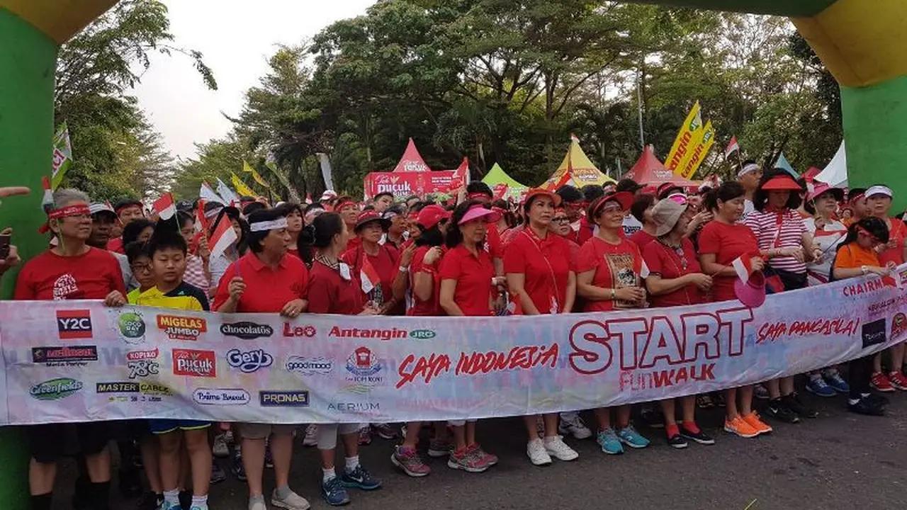Jalin Persatuan, 2.500 Orang Meriahkan Sathora Fun Walk