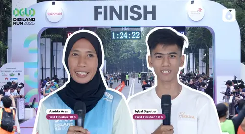 Pemenang Digiland Run 2025