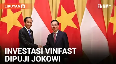 Jokowi Puji Investasi Vietnam Untuk Bangun Fasilitas Kendaraan Listrik di Indonesia