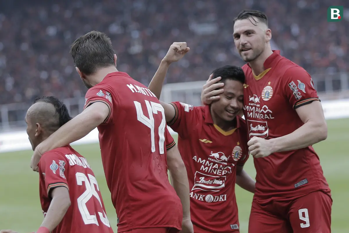 Shopee Liga 1 : Persija Jakarta Vs Borneo FC