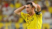 Foto: Ekspresi Kecewa Cristiano Ronaldo setelah Al Nassr Gagal Kunci Gelar Juara Lebih Cepat