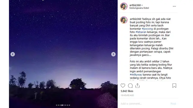 Penampakan pocong di Google Maps Kedungwaru Kidul