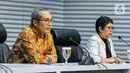 Alexander Marwata menyebut Firli Bahuri belum diberhentikan meski sudah menjadi tersangka kasus dugaan pemerasan di Polda Metro Jaya. (Liputan6.com/Faizal Fanani)
