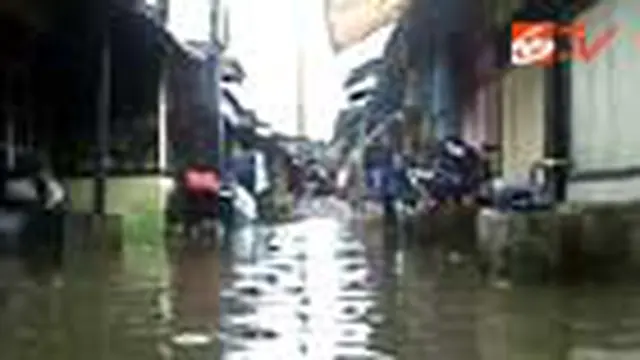 Permukiman Warga di Timika Terendam