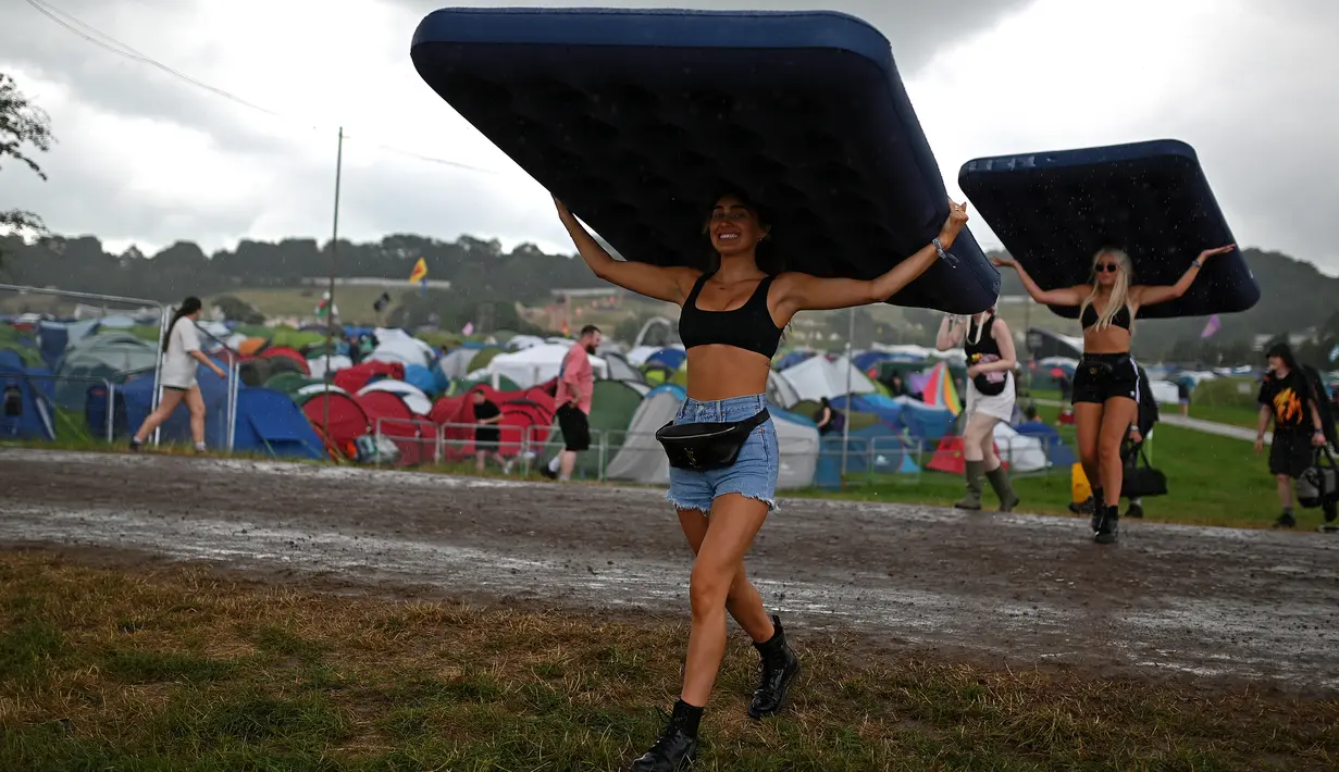 <p>Festival Glastonbury ini sudah ada sejak 1970-an. (AFP/Oli Scarff)</p>