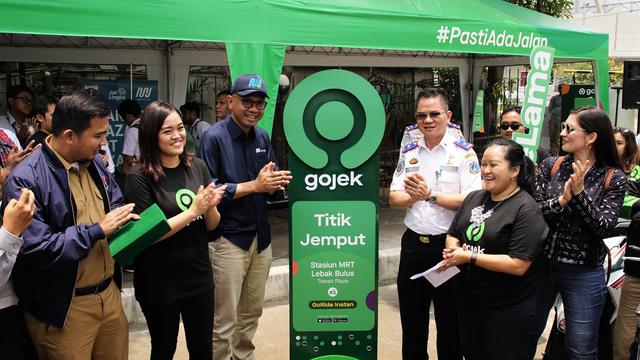 Pesan Ojek Online Makin Mudah di Stasiun MRT