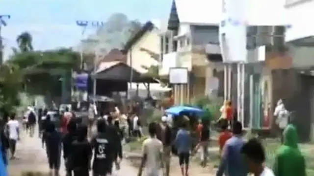 Bentrok Antar-Kampung di Bima Dipicu Anak Berkelahi