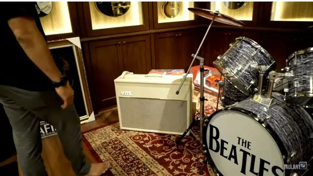 Potret Studio Andre Taulany yang Terinspirasi dari The Beatles