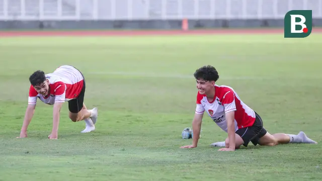 Foto: Kompaknya Baker Bersaudara Saat Sesi Latihan Timnas Indonesia U-20