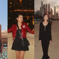 Penampilan Alyssa Daguise tuai pujian selama liburan di Dubai. Ia tampil dengan gaya slay khas model dengan body ramping. Seperti apa potretnya? [@alyssadaguise]
