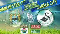 Susunan Pemain Manchester City Vs Swansea City