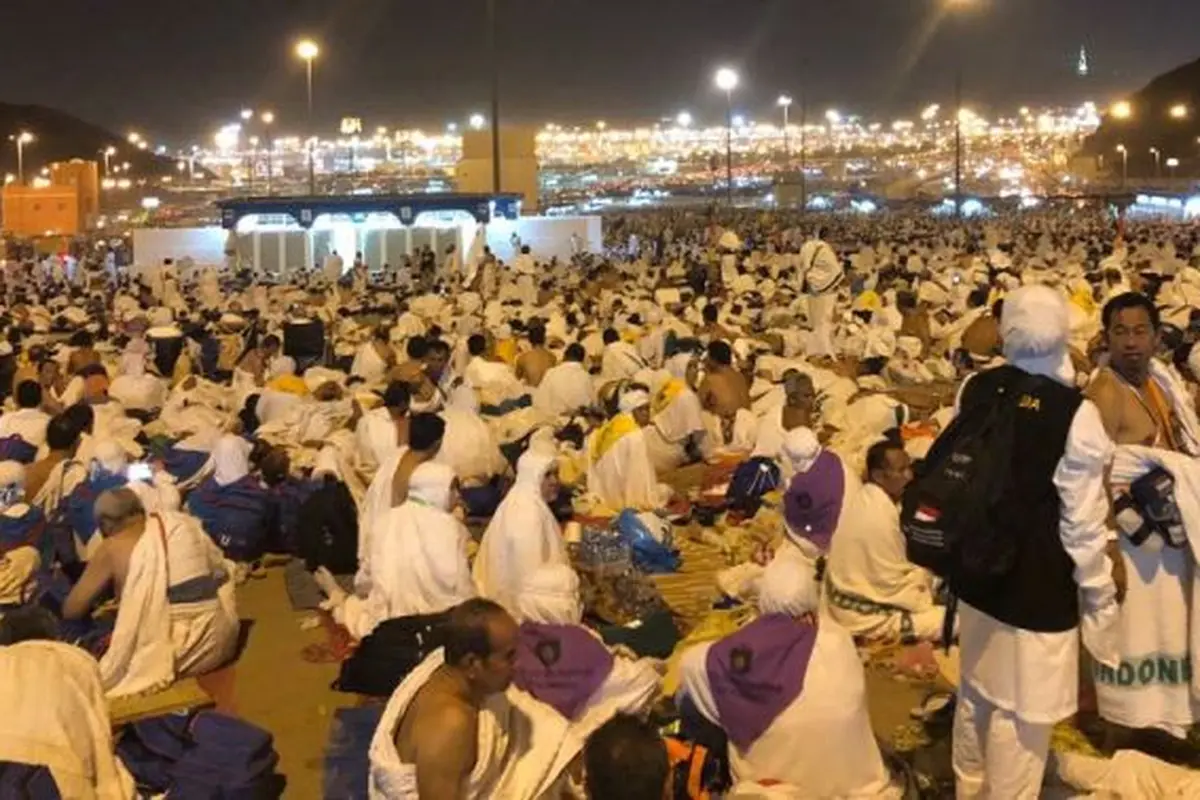 Muzdalifah dipadati jemaah haji