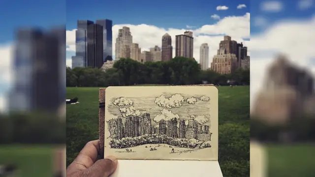Sketch karya Pinot. (Credit: twitter.com/pinot)