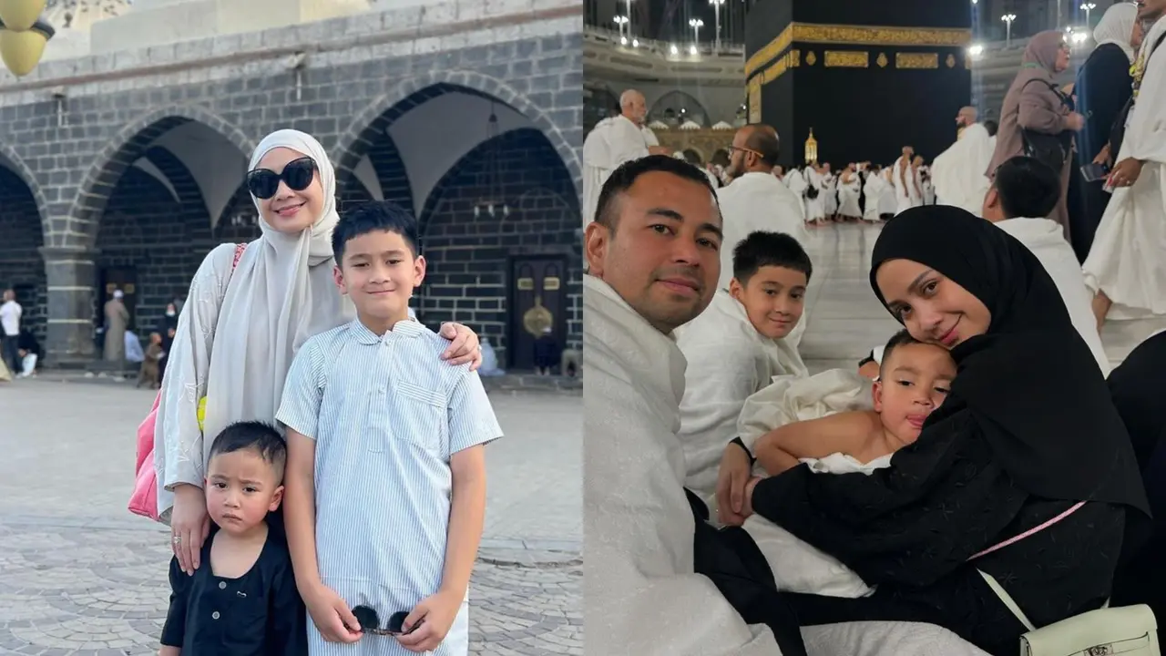 Gaya Santun Nagita Slavina Ibadah Umroh, Kenakan Abaya Mahal dan Tas Hermes Rp300jutaan