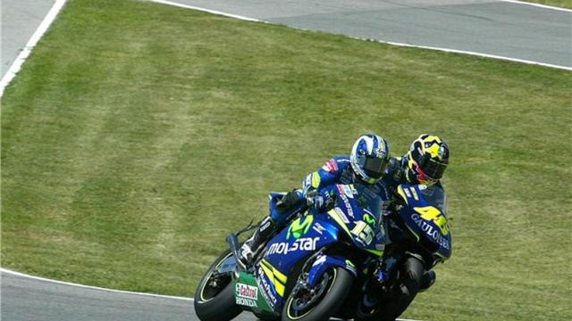 Valentino Rossi dan Sete Gibernau