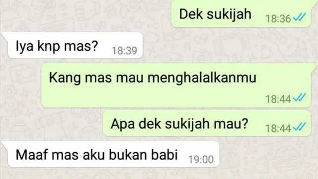 7 Chat Kocak Saat Cinta Ditolak Gebetan, Lucu tapi Bikin Nyesek