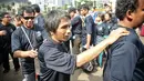 Sejumlah penyandang disabilitas ikut menghadiri Perayaan 50 Tahun Persatuan Tuna Netra Indonesia (Pertuni) 2016, Jakarta, Minggu (31/1/2016). Djarot mendukung para penyandang tunanetra agar dapat bersekolah. (Liputan6.com/Faizal Fanani)