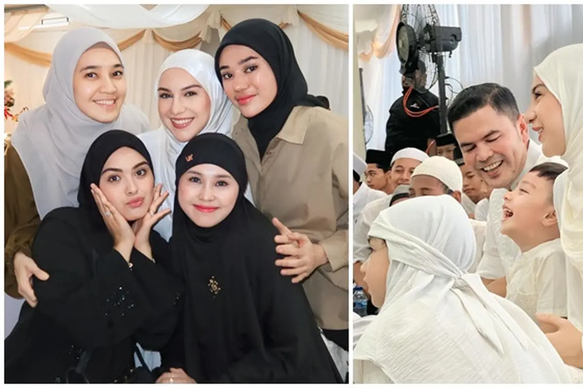 6 Potret Tasyakuran Rumah Baru Irish Bella, Haldy Sabri dan Air Rumi Curi Perhatian