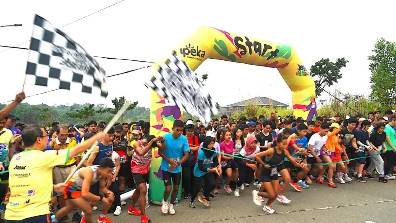 Mengajak Gaungkan Pola Hidup Sehat Lewat Ipeka Arunika 5K Fun Run.