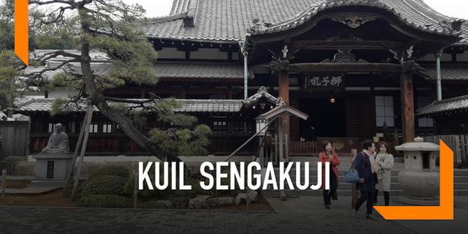 VIDEO: Kuil Sengakuji, Tempat Bersemayamnya Makam 47 Ronin
