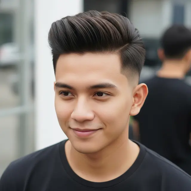 Model Rambut Pria 2026 yang Tetap Rapi Tanpa Pomade Tebal (Image by Gemini AI)