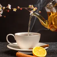 Ilustrasi teh lemon kayu manis | copyright freepik.com/KamranAydinov