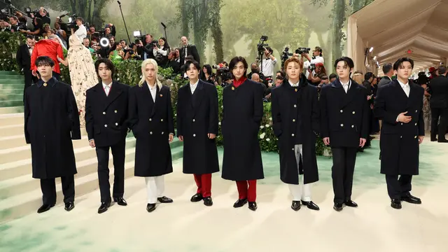 Warganet Puji Grup Kpop Stray Kids di Red Carpet Met Gala 2024 hingga